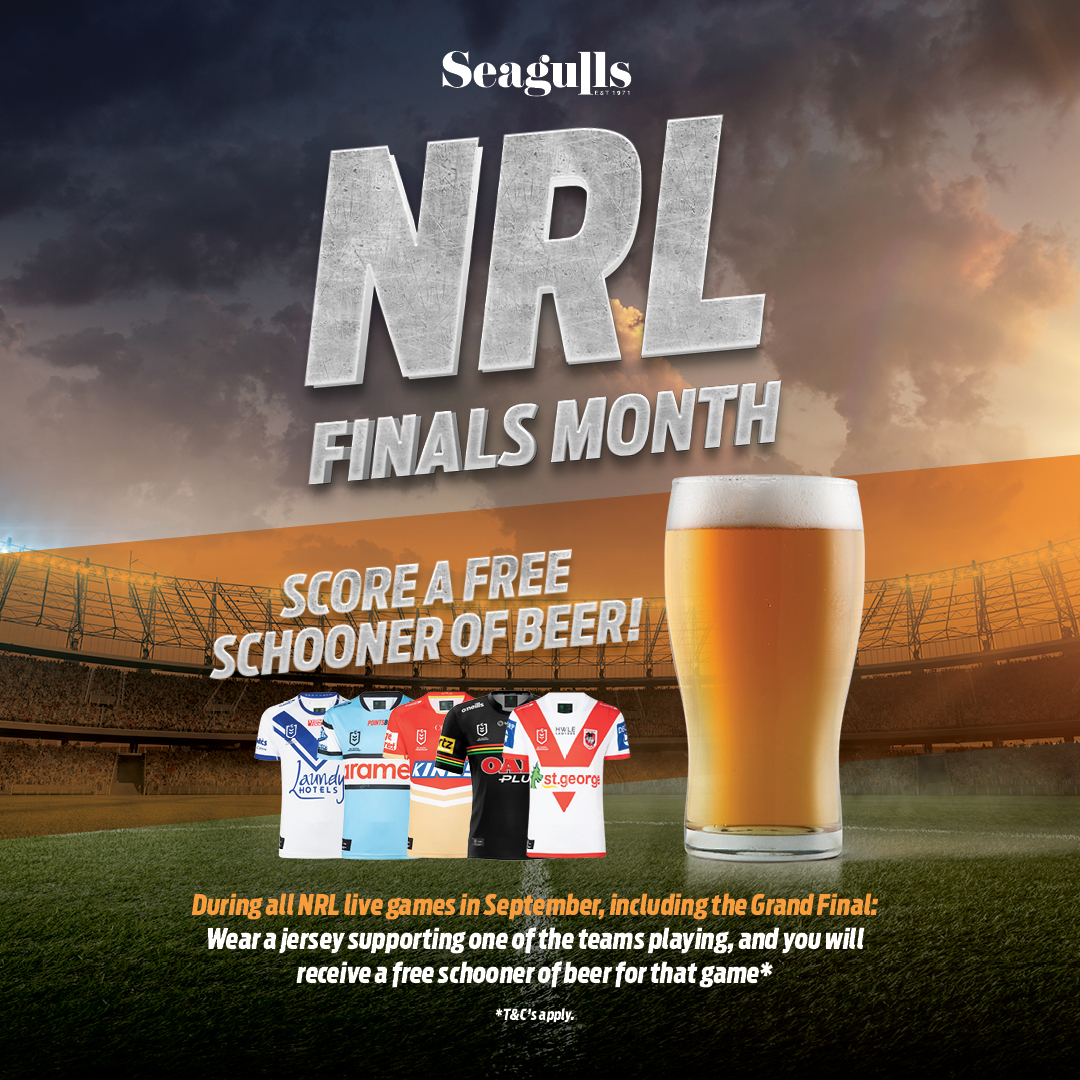 NRL Finals Month - Score A Free Schooner